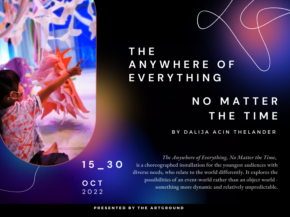 The Anywhere of Everything, No Matter the Time by Dalija Acin Thelander