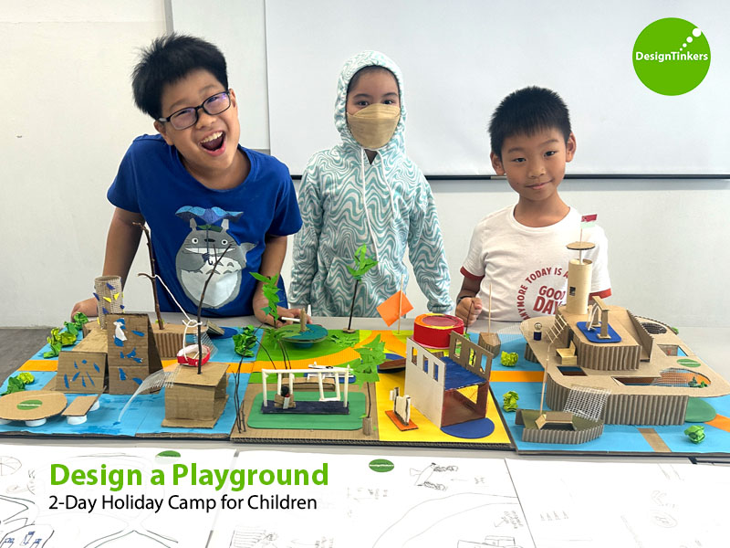 DesignTinkers June Holiday Camps 2024: 2-day Holiday Camp Design a Playground