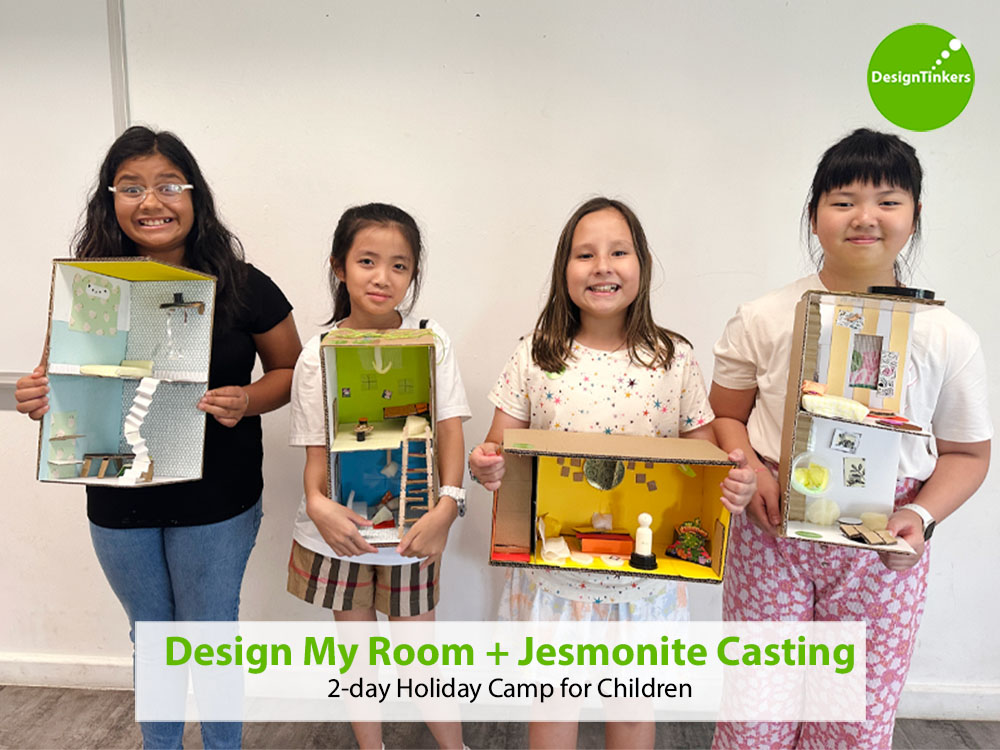 DesignTinkers 2-day Camp – Design My Room + Jesmonite Casting