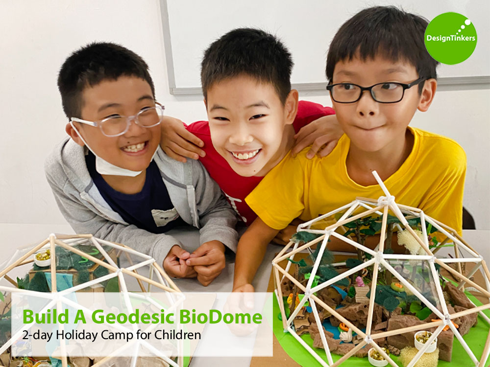 DesignTinkers 2-day Camp – Build a Geodesic BioDome