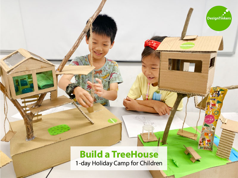 DesignTinkers Build a TreeHouse 1-Day Holiday Camp for Children