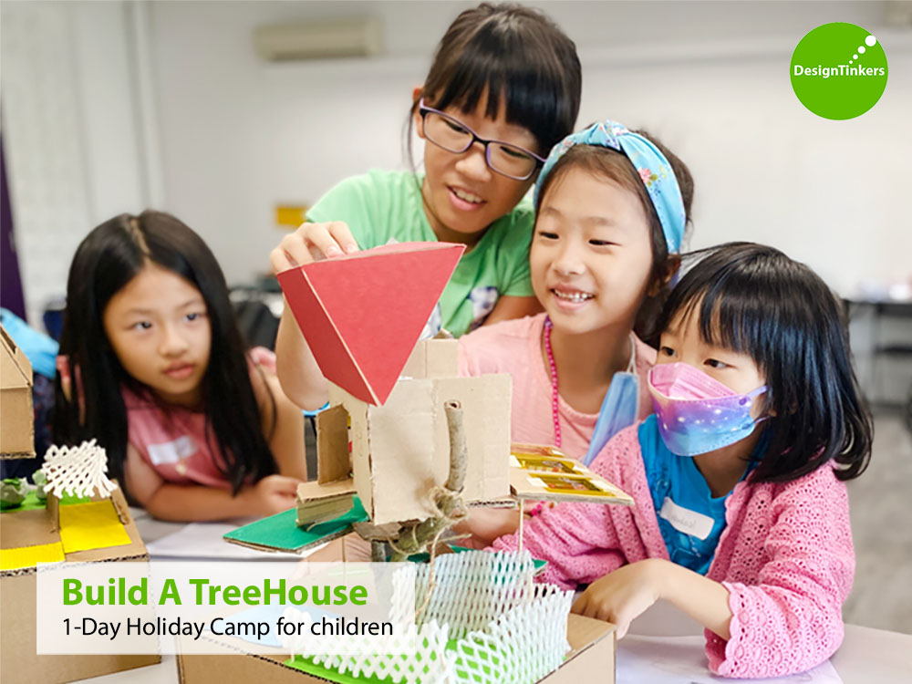 DesignTinkers 1-day Holiday Camp – Build a TreeHouse