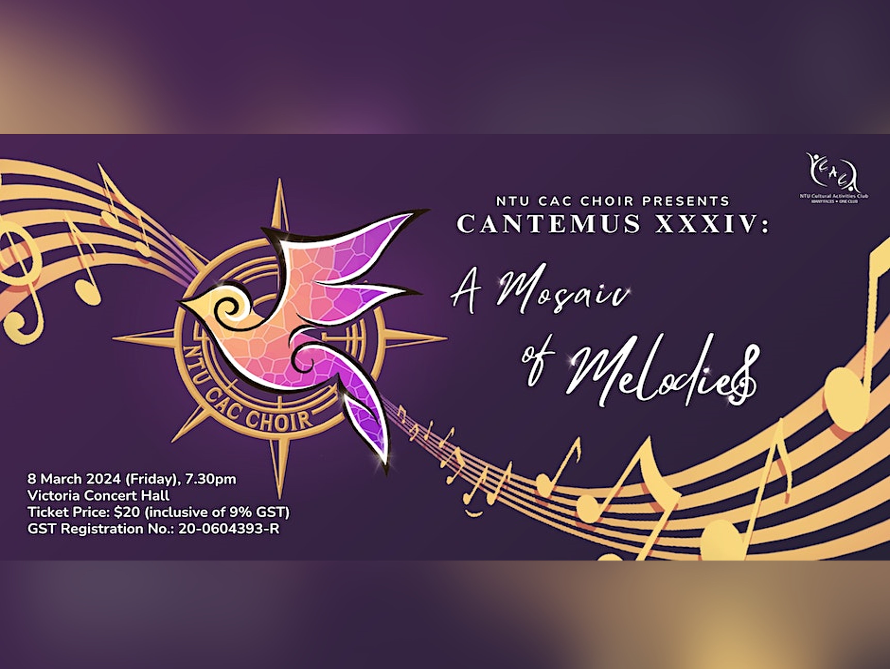 Cantemus XXXIV: A Mosaic of Melodies